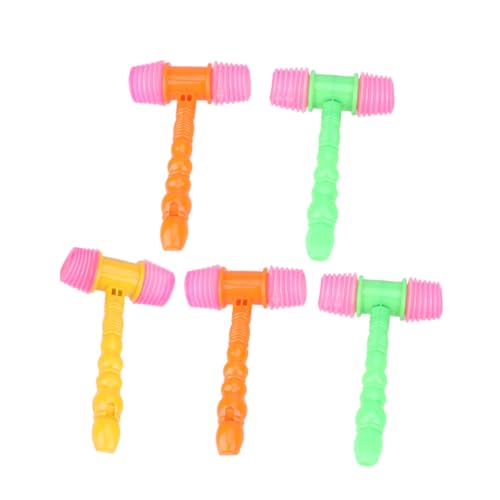 SOPOTUTU 5 Stück Teiliges Quietschhammer mit Musikfunktion Pädagogischer Greifhammer für Kleinkinder Bunte Hämmer Fördert Rhythmusgefühl und Motorik Zufällige Farbe und Stil SOPOTUTU 5 Stück Teiliges Quietschhammer mit Musikfunktion Pädagogischer Greifhammer für Kleinkinder Bunte Hämmer Fördert Rhythmusgefühl und Motorik Zufällige Farbe und Stil von SOPOTUTU