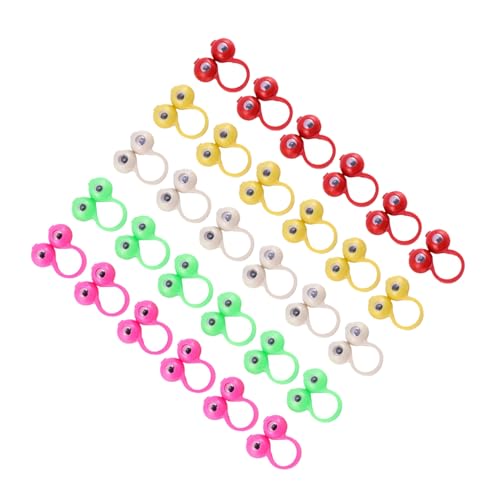 SOPOTUTU 50 Stück Bunte Fingerpuppen Augenringe Kreative für Ab Jahren Ungiftig und Sicher für Geburtstag Halloween und Pädagogisches Fingerspiel SOPOTUTU 50 Stück Bunte Fingerpuppen Augenringe Kreative für Ab Jahren Ungiftig und Sicher für Geburtstag Halloween und Pädagogisches Fingerspiel von SOPOTUTU