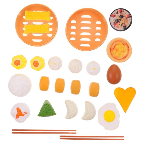 SOPOTUTU 58 Stück Teiliges Frühstück Spielset mit Chinesischen Dampfnudeln und Dim Sum Realistische Rollenspielküche für Leicht und Tragbar Fördert Eltern Junge Mädchen Beziehung und SOPOTUTU 58 Stück Teiliges Frühstück Spielset mit Chinesischen Dampfnudeln und Dim Sum Realistische Rollenspielküche für Leicht und Tragbar Fördert Eltern Junge Mädchen Beziehung und von SOPOTUTU
