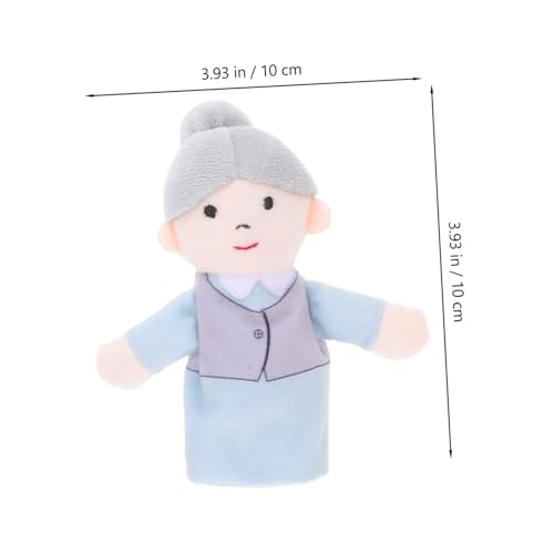 SOPOTUTU 6 Stück Plüsch Fingerpuppen Familie für Niedliche Handpuppen zum Geschichtenerzählen und Rollenspiel Kuscheliges für Vorschule Fördert Sprachentwicklung für Zuhause Schule Theater SOPOTUTU 6 Stück Plüsch Fingerpuppen Familie für Niedliche Handpuppen zum Geschichtenerzählen und Rollenspiel Kuscheliges für Vorschule Fördert Sprachentwicklung für Zuhause Schule Theater von SOPOTUTU