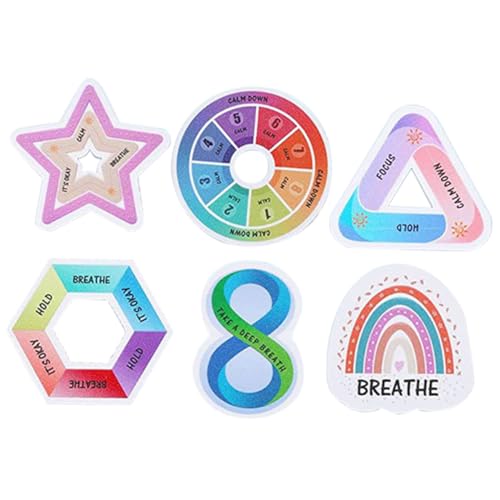 SOPOTUTU 6 Stück Sensorische Aufkleber mit Strukturierter Oberfläche Bunte DIY Sticker zur Stressreduktion Selbstklebend und Wiederverwendbar Geeignet für Handy Laptop Tasse und Sonstiges SOPOTUTU 6 Stück Sensorische Aufkleber mit Strukturierter Oberfläche Bunte DIY Sticker zur Stressreduktion Selbstklebend und Wiederverwendbar Geeignet für Handy Laptop Tasse und Sonstiges von SOPOTUTU