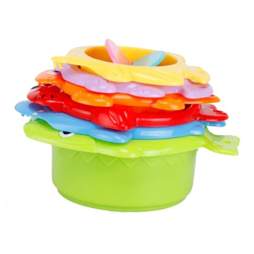 SOPOTUTU 6 Stück Teiliges Badespielzeug Stapelbecher aus Leichtem mit Glatter Oberfläche Bruchsicher Buntes Interaktives Stapelspielzeug für Kleinkinder Badewanne und Strand SOPOTUTU 6 Stück Teiliges Badespielzeug Stapelbecher aus Leichtem mit Glatter Oberfläche Bruchsicher Buntes Interaktives Stapelspielzeug für Kleinkinder Badewanne und Strand von SOPOTUTU