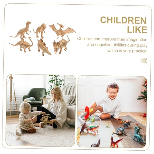 SOPOTUTU 6 Stück Teiliges Dinosaurier Modell Realistische Simulation Lernspielzeug Kinderzimmer Dekoration für Jungen Mädchen Kreative Fantasieförderung SOPOTUTU 6 Stück Teiliges Dinosaurier Modell Realistische Simulation Lernspielzeug Kinderzimmer Dekoration für Jungen Mädchen Kreative Fantasieförderung von SOPOTUTU