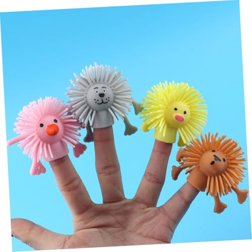 SOPOTUTU 8 Stück Teiliges Fingerpuppen Set aus Weichem TPR mit Niedlichen Tiermotiven Bunte Langlebige Fingerspielzeuge für Kindergeburtstag Stressabbau und Themenpartys SOPOTUTU 8 Stück Teiliges Fingerpuppen Set aus Weichem TPR mit Niedlichen Tiermotiven Bunte Langlebige Fingerspielzeuge für Kindergeburtstag Stressabbau und Themenpartys von SOPOTUTU