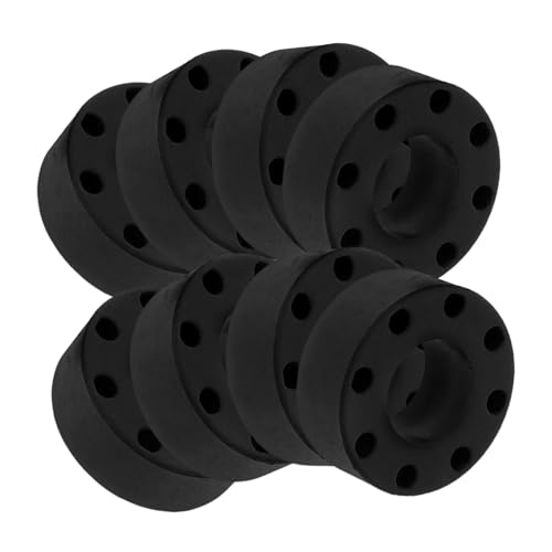 SOPOTUTU 8 Stück Teiliges Gummipuffer für Tischfußball Austauschbare Robuste Stoßdämpfer aus Langlebigem Gummi Reibungsarme Oberfläche für Präzise Kickerstangenbewegung Einfache Montage SOPOTUTU 8 Stück Teiliges Gummipuffer für Tischfußball Austauschbare Robuste Stoßdämpfer aus Langlebigem Gummi Reibungsarme Oberfläche für Präzise Kickerstangenbewegung Einfache Montage von SOPOTUTU