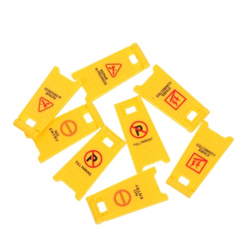 SOPOTUTU 8 Stück Teiliges Verkehrsschilder aus Kunststoff Bunte Miniatur Verkehrszeichen für Spielerisches Lernen Langlebig Leicht Sicher für Verkehrserziehung und Spielstraße Simulation SOPOTUTU 8 Stück Teiliges Verkehrsschilder aus Kunststoff Bunte Miniatur Verkehrszeichen für Spielerisches Lernen Langlebig Leicht Sicher für Verkehrserziehung und Spielstraße Simulation von SOPOTUTU