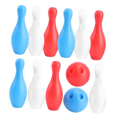 SOPOTUTU Bowling Spielset Umweltfreundliches Sicheres Material Fördert Spielerisch Intelligenz und Motorik Lustiges Lernspielzeug für Jungen und Mädchen für Drinnen und Zufällige Farbe SOPOTUTU Bowling Spielset Umweltfreundliches Sicheres Material Fördert Spielerisch Intelligenz und Motorik Lustiges Lernspielzeug für Jungen und Mädchen für Drinnen und Zufällige Farbe von SOPOTUTU