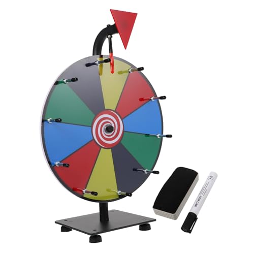 SOPOTUTU Buntes Tischspiel mit Farbigen Feldern Löschbarem Bereich Einfach zu Drehen Robust für Büro Party und Werbeaktionen SOPOTUTU Buntes Tischspiel mit Farbigen Feldern Löschbarem Bereich Einfach zu Drehen Robust für Büro Party und Werbeaktionen von SOPOTUTU