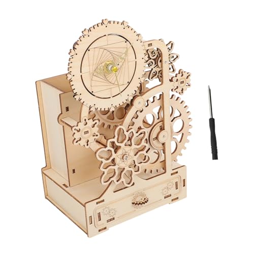 SOPOTUTU DIY Holzspieluhr Bausatz mit Stifthalter Stabiles Tragbares Holzpuzzle für Erwachsene und Mechanische Musikdose Langlebiges Material und Dekoration SOPOTUTU DIY Holzspieluhr Bausatz mit Stifthalter Stabiles Tragbares Holzpuzzle für Erwachsene und Mechanische Musikdose Langlebiges Material und Dekoration von SOPOTUTU