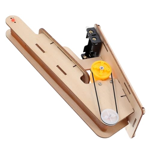 SOPOTUTU Elektrisches Stem Holzbausatz Wissenschaftskit für DIY Transportband Modell Physikalisches Experimentset Denkvermögen und Räumlicher Vorstellungskraft Geeignet für Schule und SOPOTUTU Elektrisches Stem Holzbausatz Wissenschaftskit für DIY Transportband Modell Physikalisches Experimentset Denkvermögen und Räumlicher Vorstellungskraft Geeignet für Schule und von SOPOTUTU