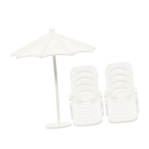 SOPOTUTU Faltbarer Mini Liegestuhl mit Sicherem Leichtem Material Dekoratives Puppenhaus Outdoor Zubehör für Sommer Garten DIY Basteln SOPOTUTU Faltbarer Mini Liegestuhl mit Sicherem Leichtem Material Dekoratives Puppenhaus Outdoor Zubehör für Sommer Garten DIY Basteln von SOPOTUTU