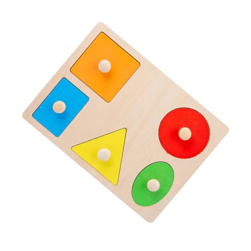 SOPOTUTU Geometrisches Formenpuzzle für Sortierbrett aus Holz Pädagogisches Lernspielzeug Denken Kreativität und Feinmotorik Sicher mit Abgerundeten Kanten für Mädchen und Jungen SOPOTUTU Geometrisches Formenpuzzle für Sortierbrett aus Holz Pädagogisches Lernspielzeug Denken Kreativität und Feinmotorik Sicher mit Abgerundeten Kanten für Mädchen und Jungen von SOPOTUTU
