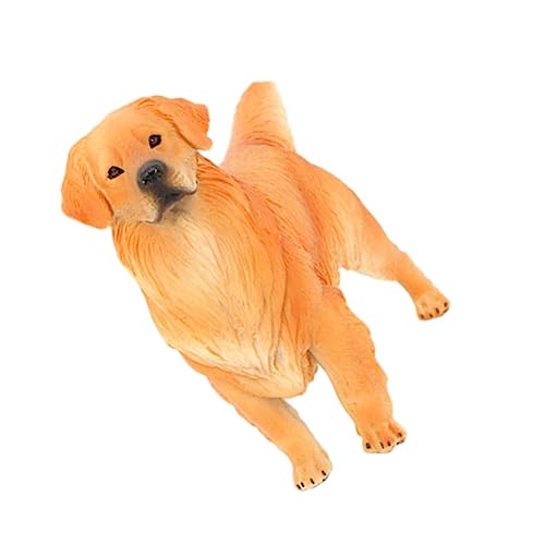 SOPOTUTU Golden Retriever Hundemodell für kinderspielzeug sankastenspielsachen kindergeschenk Children Toys Spielzeughundefiguren Golden Retriever-Figuren Plastik Orange SOPOTUTU Golden Retriever Hundemodell für kinderspielzeug sankastenspielsachen kindergeschenk Children Toys Spielzeughundefiguren Golden Retriever-Figuren Plastik Orange von SOPOTUTU