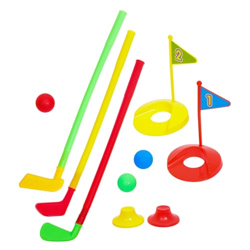 SOPOTUTU Golfspielzeug Set Golfschläger und Bälle für Kleinkinder Outdoor Sportspielzeug Fördert Motorische Entwicklung und Eltern Junge Mädchen Spiele SOPOTUTU Golfspielzeug Set Golfschläger und Bälle für Kleinkinder Outdoor Sportspielzeug Fördert Motorische Entwicklung und Eltern Junge Mädchen Spiele von SOPOTUTU