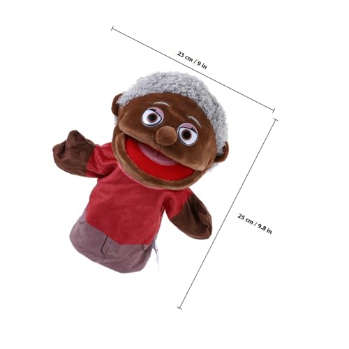SOPOTUTU Handpuppe Kuschelspielzeug Familien Storytelling Handpuppe aus Plüsch Cartoon Handspielpuppe für Motorik und Sprachförderung Geeignet SOPOTUTU Handpuppe Kuschelspielzeug Familien Storytelling Handpuppe aus Plüsch Cartoon Handspielpuppe für Motorik und Sprachförderung Geeignet von SOPOTUTU