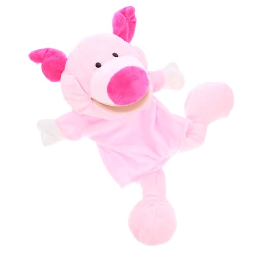 SOPOTUTU Handpuppe Schwein Plüsch Tier Handpuppe für Interaktives Rollenspiel Storytelling Fördert Kreativität und Sprachentwicklung Rosa Schwein SOPOTUTU Handpuppe Schwein Plüsch Tier Handpuppe für Interaktives Rollenspiel Storytelling Fördert Kreativität und Sprachentwicklung Rosa Schwein von SOPOTUTU