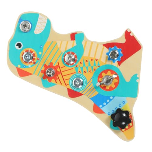 SOPOTUTU Holz Dinosaurier Schraubspielzeug Pädagogisches Steckspiel mit Schrauben und Muttern Motorische für Robustes Lernspielzeug für Hand Auge Koordination Kreatives Bauspielzeug SOPOTUTU Holz Dinosaurier Schraubspielzeug Pädagogisches Steckspiel mit Schrauben und Muttern Motorische für Robustes Lernspielzeug für Hand Auge Koordination Kreatives Bauspielzeug von SOPOTUTU
