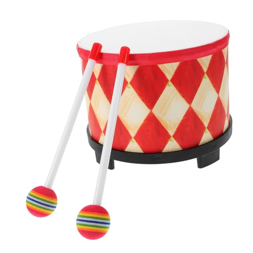 SOPOTUTU Holz Handtrommel Rot Schlaginstrument Pädagogisches Musikinstrument Rhythmus Lernspielzeug für Mädchen und Jungen Ab Jahren SOPOTUTU Holz Handtrommel Rot Schlaginstrument Pädagogisches Musikinstrument Rhythmus Lernspielzeug für Mädchen und Jungen Ab Jahren von SOPOTUTU