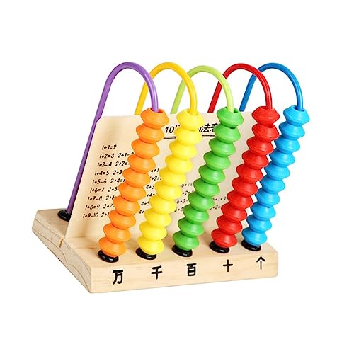 SOPOTUTU Holz Rechenrahmen mit Bunten Perlen Pädagogisches Lernspielzeug für Rechenfähigkeiten Hand Auge Koordination und Frühem Mathematikverständnis Geeignet für Jungen und Mädchen SOPOTUTU Holz Rechenrahmen mit Bunten Perlen Pädagogisches Lernspielzeug für Rechenfähigkeiten Hand Auge Koordination und Frühem Mathematikverständnis Geeignet für Jungen und Mädchen von SOPOTUTU