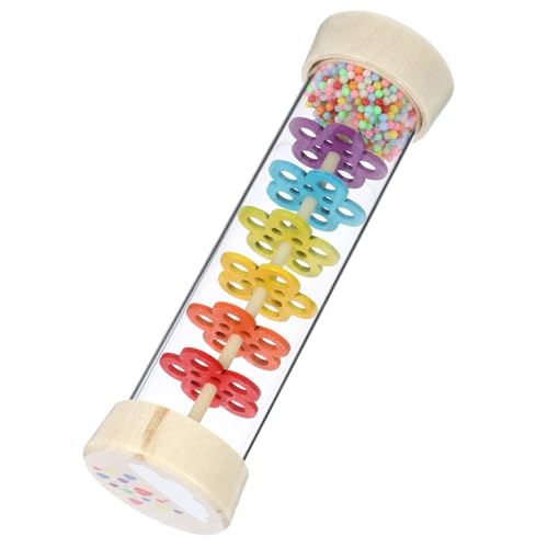 SOPOTUTU Holz Regenstick Musikinstrument Lernspielzeug zur Frühkindlichen Sicherer Holzbau Realistische Regengeräusche Kreatives Design für Vorschule und SOPOTUTU Holz Regenstick Musikinstrument Lernspielzeug zur Frühkindlichen Sicherer Holzbau Realistische Regengeräusche Kreatives Design für Vorschule und von SOPOTUTU