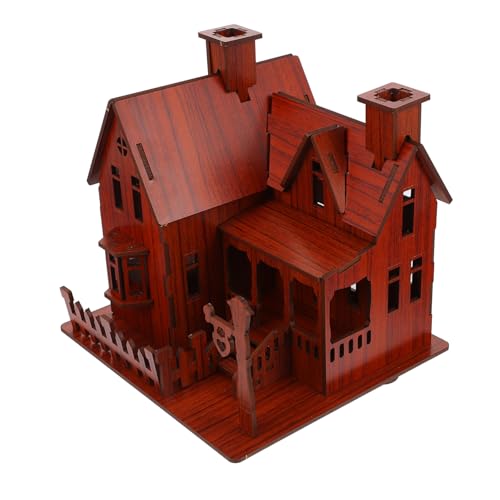 SOPOTUTU Holzhaus Modell Bausatz Puzzle DIY Umweltfreundlich Sicher Step by Step Anleitung Fördert Kreativität und Hand Auge Koordination Nötig SOPOTUTU Holzhaus Modell Bausatz Puzzle DIY Umweltfreundlich Sicher Step by Step Anleitung Fördert Kreativität und Hand Auge Koordination Nötig von SOPOTUTU