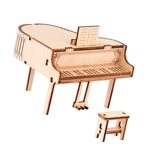 SOPOTUTU Holzpuzzle DIY Klavier Spieluhr Holz Bausatz Musikalisches Montagespielzeug für Kreatives Lernspielzeug Fantasie und Geschicklichkeit SOPOTUTU Holzpuzzle DIY Klavier Spieluhr Holz Bausatz Musikalisches Montagespielzeug für Kreatives Lernspielzeug Fantasie und Geschicklichkeit von SOPOTUTU