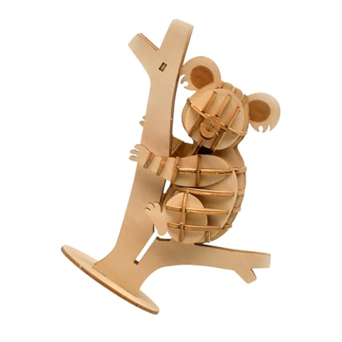 SOPOTUTU Holzpuzzle Koala für Handgefertigtes DIY Holzspielzeug Pädagogisches Puzzle Hand Auge Koordination und Kreativität Sicher Glatt SOPOTUTU Holzpuzzle Koala für Handgefertigtes DIY Holzspielzeug Pädagogisches Puzzle Hand Auge Koordination und Kreativität Sicher Glatt von SOPOTUTU