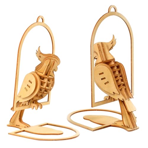 SOPOTUTU Holzpuzzle Papagei Holzspielzeug DIY Bastelspielzeug für Ab Jahren Kreatives Lernspielzeug aus Hochwertigem Glattem Lindenholz Geschenkidee SOPOTUTU Holzpuzzle Papagei Holzspielzeug DIY Bastelspielzeug für Ab Jahren Kreatives Lernspielzeug aus Hochwertigem Glattem Lindenholz Geschenkidee von SOPOTUTU