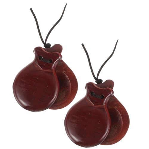 SOPOTUTU Kastagnetten aus Holz Percussion Musikspielzeug für Junge Mädchen und Kleinkinder Fördert Sensorische Entwicklung und Hand Auge Koordination Sicher Verarbeitet für Musikunterricht SOPOTUTU Kastagnetten aus Holz Percussion Musikspielzeug für Junge Mädchen und Kleinkinder Fördert Sensorische Entwicklung und Hand Auge Koordination Sicher Verarbeitet für Musikunterricht von SOPOTUTU