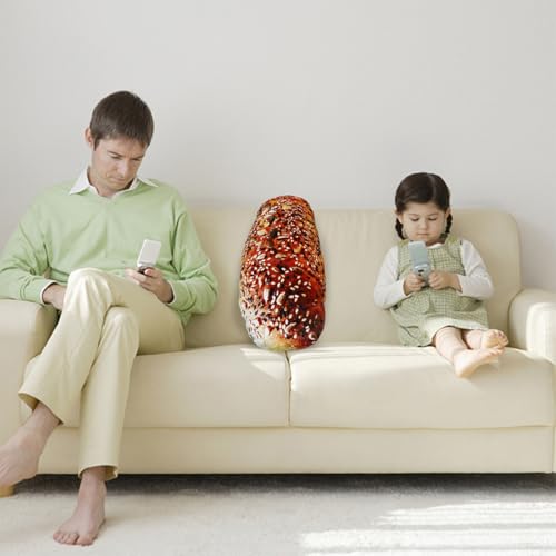 SOPOTUTU Kreatives Brot Kissen mit PP Baumwollfüllung Brotform Sitz Sofakissen Doppelseitiger Druck Weiches Kinderzimmer Dekokissen für Mädchen und Wohnraum SOPOTUTU Kreatives Brot Kissen mit PP Baumwollfüllung Brotform Sitz Sofakissen Doppelseitiger Druck Weiches Kinderzimmer Dekokissen für Mädchen und Wohnraum von SOPOTUTU