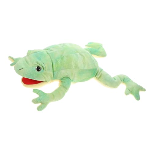 SOPOTUTU Kuschelige Frosch Handpuppe aus Hochwertigem Plüsch Weiches Stofftier für Interaktives Rollenspiel und Frühe Geeignet als für Mädchen und Jungen Ab Monaten SOPOTUTU Kuschelige Frosch Handpuppe aus Hochwertigem Plüsch Weiches Stofftier für Interaktives Rollenspiel und Frühe Geeignet als für Mädchen und Jungen Ab Monaten von SOPOTUTU