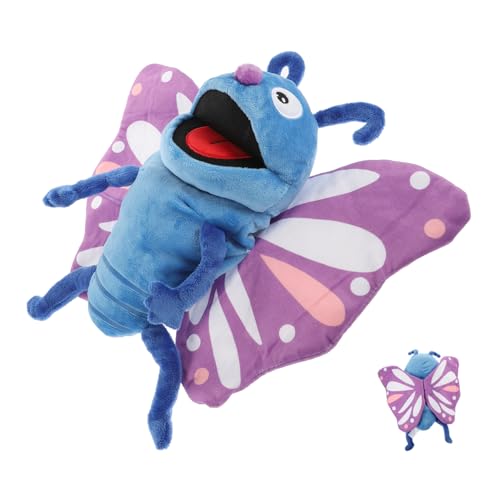 SOPOTUTU Kuschelige Schmetterling Handpuppe aus Plüsch Weiches Stofftier für Interaktives Erzählen Fördert Motorische Fähigkeiten Hand Auge Koordination Geeignet für Ab Monaten SOPOTUTU Kuschelige Schmetterling Handpuppe aus Plüsch Weiches Stofftier für Interaktives Erzählen Fördert Motorische Fähigkeiten Hand Auge Koordination Geeignet für Ab Monaten von SOPOTUTU