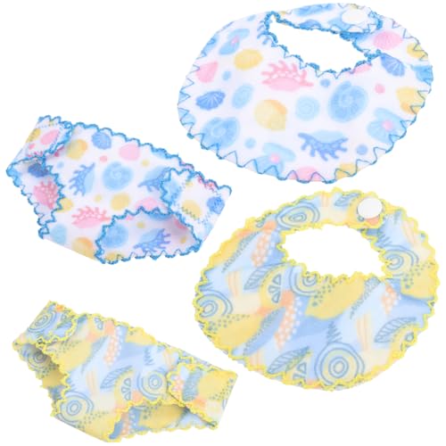 SOPOTUTU Mini Puppenunterwäsche aus Waschbarem mit Windel und Spucktuch Wiederverwendbar Niedliche Puppenhöschen für Kinderpuppen Realistisches DIY Puppenzubehör SOPOTUTU Mini Puppenunterwäsche aus Waschbarem mit Windel und Spucktuch Wiederverwendbar Niedliche Puppenhöschen für Kinderpuppen Realistisches DIY Puppenzubehör von SOPOTUTU