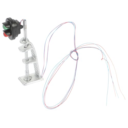 SOPOTUTU Miniatur Eisenbahn Ampel Modell Strom Simulation Verkehrsampel Landschaftsdekoration Architektur Modellbahn Zubehör Kleines Robustes Signal für Outdoor und Innenbereich SOPOTUTU Miniatur Eisenbahn Ampel Modell Strom Simulation Verkehrsampel Landschaftsdekoration Architektur Modellbahn Zubehör Kleines Robustes Signal für Outdoor und Innenbereich von SOPOTUTU