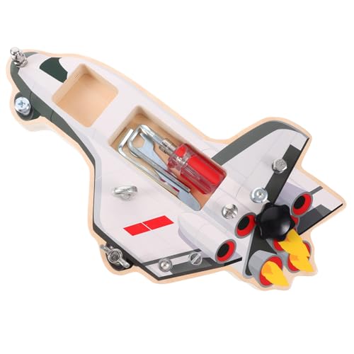 SOPOTUTU Montessori Busy Board Holz Activity Board mit Weltraum Design DIY Lernspielzeug Feinmotorik Hand Auge koordination und Kognitiver Entwicklung für Jungen und Mädchen SOPOTUTU Montessori Busy Board Holz Activity Board mit Weltraum Design DIY Lernspielzeug Feinmotorik Hand Auge koordination und Kognitiver Entwicklung für Jungen und Mädchen von SOPOTUTU