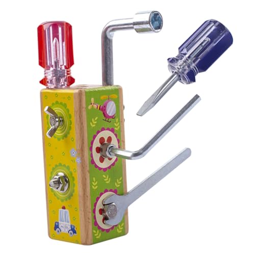 SOPOTUTU Montessori Metall Holz Lernspielzeug für Hand Auge Koordination Kreatives Early Educational Eltern Junge Mädchen Interaktion Motorik SOPOTUTU Montessori Metall Holz Lernspielzeug für Hand Auge Koordination Kreatives Early Educational Eltern Junge Mädchen Interaktion Motorik von SOPOTUTU