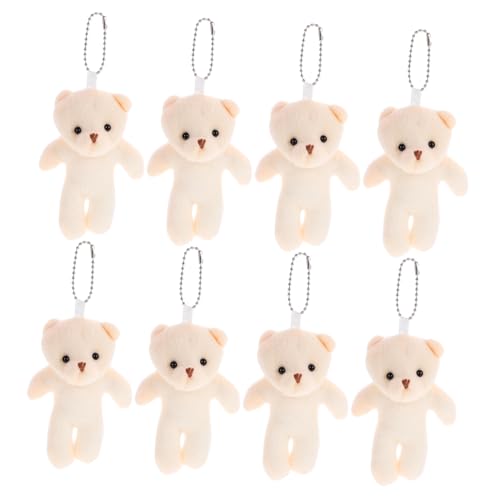 SOPOTUTU Niedliche Mini Plüschbär Anhänger Weiche Kuscheltier Figur Kleine Bär Deko zum Aufhängen Vielseitiges Stofftier als Schlüsselanhänger oder SOPOTUTU Niedliche Mini Plüschbär Anhänger Weiche Kuscheltier Figur Kleine Bär Deko zum Aufhängen Vielseitiges Stofftier als Schlüsselanhänger oder von SOPOTUTU