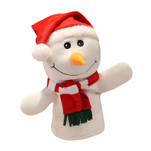 SOPOTUTU Niedliche Weihnachts Schneemann Handpuppe aus Weichem PP Baumwolle Interaktives Eltern Junge Mädchen für Kreative Rollenspiele Fördert Kommunikation und Fantasie SOPOTUTU Niedliche Weihnachts Schneemann Handpuppe aus Weichem PP Baumwolle Interaktives Eltern Junge Mädchen für Kreative Rollenspiele Fördert Kommunikation und Fantasie von SOPOTUTU
