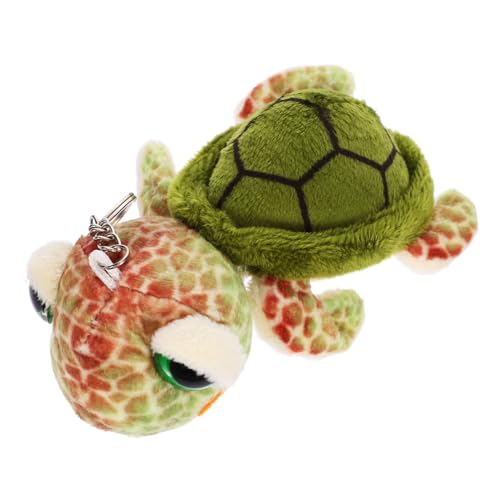 SOPOTUTU Niedlicher Kuscheltier Schlüsselanhänger Schildkröte Plüsch Anhänger Tasche Deko Glücksbringer Grün Leicht Tragbar SOPOTUTU Niedlicher Kuscheltier Schlüsselanhänger Schildkröte Plüsch Anhänger Tasche Deko Glücksbringer Grün Leicht Tragbar von SOPOTUTU
