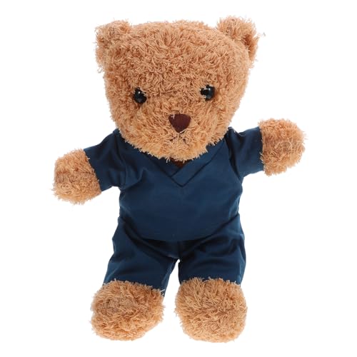 SOPOTUTU Niedlicher Pflegebär Plüschspielzeug mit Krankenschwester-Outfit Weicher Plüschbär als für Pflegeabsolventen Dekoratives Stofftier für Gesundheitsberufe SOPOTUTU Niedlicher Pflegebär Plüschspielzeug mit Krankenschwester-Outfit Weicher Plüschbär als für Pflegeabsolventen Dekoratives Stofftier für Gesundheitsberufe von SOPOTUTU