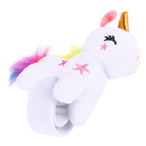 SOPOTUTU Plüsch Einhorn Slap Armband Kuscheliges Tier Handgelenkband Partydeko Weiß Süßes Umarmungs Design Strapazierfähig Für Geburtstagsthema SOPOTUTU Plüsch Einhorn Slap Armband Kuscheliges Tier Handgelenkband Partydeko Weiß Süßes Umarmungs Design Strapazierfähig Für Geburtstagsthema von SOPOTUTU