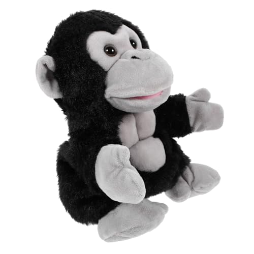 SOPOTUTU Plüsch Gorilla Handpuppe Handpuppen Tierhandpuppe Kreatives Erzählspielzeug Interaktive Kuscheltiere für Rollenspiele und Kommunikation SOPOTUTU Plüsch Gorilla Handpuppe Handpuppen Tierhandpuppe Kreatives Erzählspielzeug Interaktive Kuscheltiere für Rollenspiele und Kommunikation von SOPOTUTU