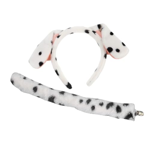 SOPOTUTU Plüsch Hundekostüm mit Welpenohren Stirnband und Weichem Leichtes Bequemes Cosplay Zubehör für Geburtstage Bühnenauftritte Mottopartys und Fotorequisiten SOPOTUTU Plüsch Hundekostüm mit Welpenohren Stirnband und Weichem Leichtes Bequemes Cosplay Zubehör für Geburtstage Bühnenauftritte Mottopartys und Fotorequisiten von SOPOTUTU