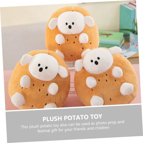 SOPOTUTU Plüsch Kartoffel Kuscheltier Weiches Stofftier Einzigartiges Kartoffel Motiv Dekoration für Sofa Schlafzimmer SOPOTUTU Plüsch Kartoffel Kuscheltier Weiches Stofftier Einzigartiges Kartoffel Motiv Dekoration für Sofa Schlafzimmer von SOPOTUTU
