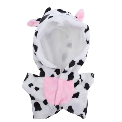 SOPOTUTU Plüsch Puppen Overall Kuscheliger Weicher Cow Style Jumpsuit für Zarte Puppenhaut Einfache Handhabung Niedliches Nachtkleid für Puppen Wiederverwendbare Puppenkleidung SOPOTUTU Plüsch Puppen Overall Kuscheliger Weicher Cow Style Jumpsuit für Zarte Puppenhaut Einfache Handhabung Niedliches Nachtkleid für Puppen Wiederverwendbare Puppenkleidung von SOPOTUTU