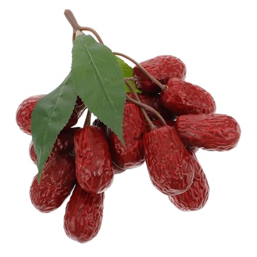 SOPOTUTU Künstliche Jujube Zum Basteln Realistische Getrocknete Jujube Künstliche Nussmodelle Für Innenraumdekoration Simulationsjujube Für Party-Ornamente SOPOTUTU Künstliche Jujube Zum Basteln Realistische Getrocknete Jujube Künstliche Nussmodelle Für Innenraumdekoration Simulationsjujube Für Party-Ornamente von SOPOTUTU