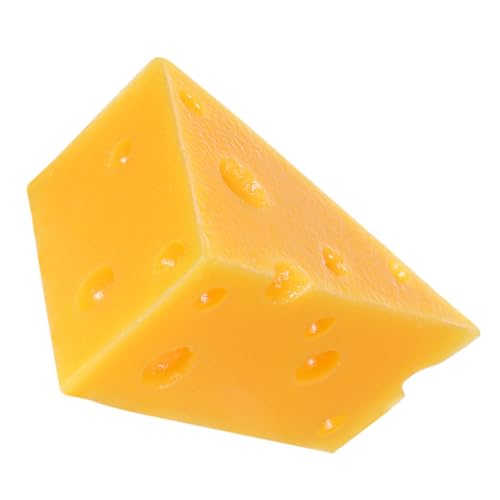 SOPOTUTU Realistisches Dreieckiges Käsemodell Deko Attrappe aus Harz Lebensecht für Fotografie Bäckerei Schaufenster Partydekoration und Wohnaccessoire SOPOTUTU Realistisches Dreieckiges Käsemodell Deko Attrappe aus Harz Lebensecht für Fotografie Bäckerei Schaufenster Partydekoration und Wohnaccessoire von SOPOTUTU