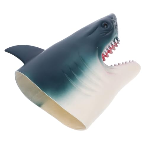 SOPOTUTU Rubber Shark Hand Puppet Weiches Tier Handspielzeug Interaktives Storytelling Lernspielzeug für Kreativität und Feinmotorik SOPOTUTU Rubber Shark Hand Puppet Weiches Tier Handspielzeug Interaktives Storytelling Lernspielzeug für Kreativität und Feinmotorik von SOPOTUTU