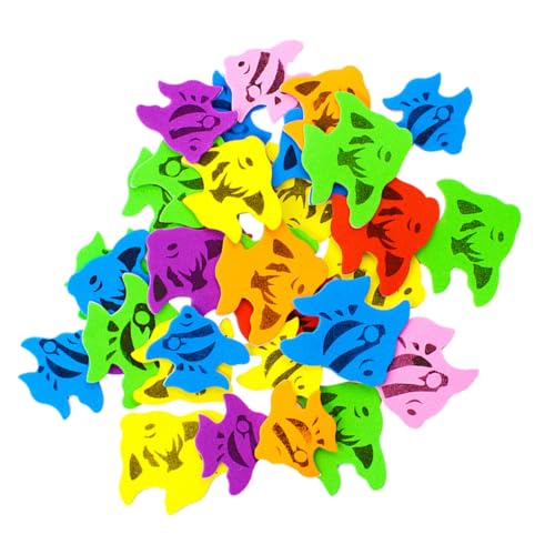 SOPOTUTU Selbstklebende Fische Eva Aufkleber Bunte Sticker für DIY Basteln Scrapbook Kartengestaltung Schulprojekte Kreative Kinderhandarbeit SOPOTUTU Selbstklebende Fische Eva Aufkleber Bunte Sticker für DIY Basteln Scrapbook Kartengestaltung Schulprojekte Kreative Kinderhandarbeit von SOPOTUTU
