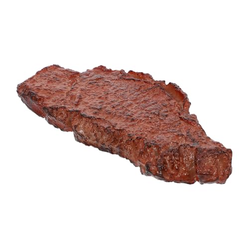 SOPOTUTU Simuliertes Steak Dekor Kunststoff Modell Künstliches Grillfleisch Realistische Nachbildung Lehrmaterial Kunststoff Steak Miniatur Grill Zubehör Deko SOPOTUTU Simuliertes Steak Dekor Kunststoff Modell Künstliches Grillfleisch Realistische Nachbildung Lehrmaterial Kunststoff Steak Miniatur Grill Zubehör Deko von SOPOTUTU
